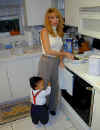 C'mon Mommy...we'll be late for my date