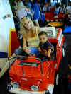 Taking mommy for a spin
