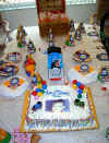 Why yes! That IS Nico's face on the cake!