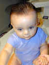 Check out the part in my hair...