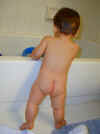 I'm ready for my bath!