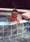 Getting ready to splash...